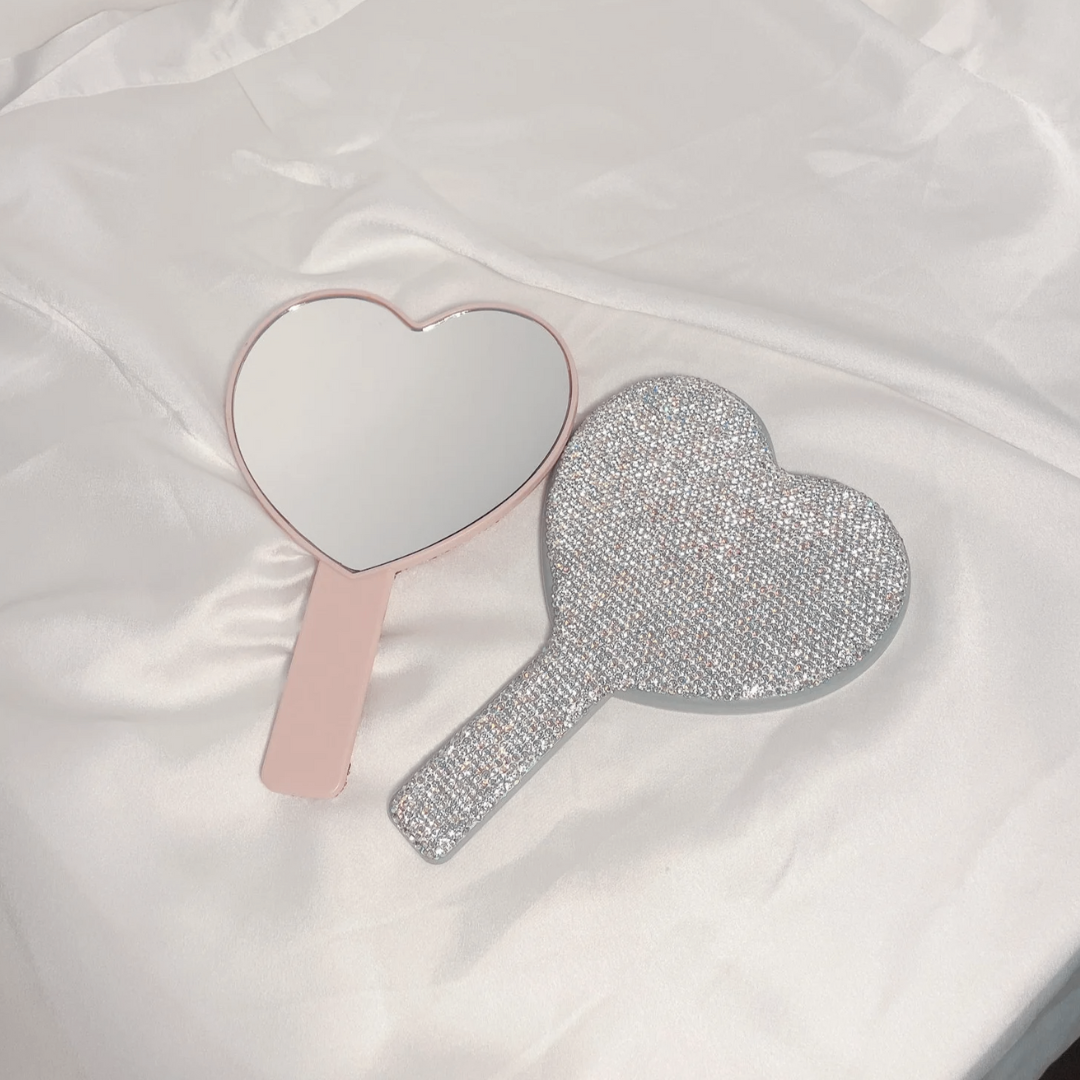 Glam Makeup Mirror | Crystal Heart